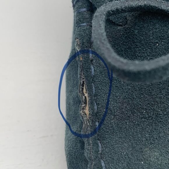 Men's Tod’s Blue Suede Loafers - Picture 9 of 9